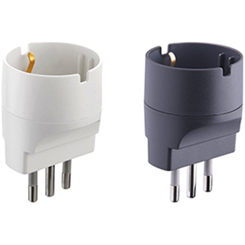 Electraline Adapter 71916 – Schuko to 10A Plug