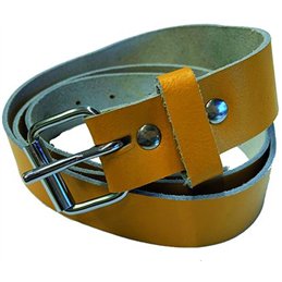 Belt for carpenter bag 3x120cm in real leather