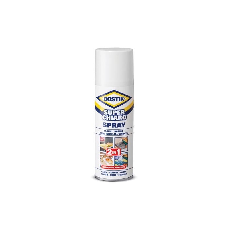 Bostik Spray Superchiaro Spray 2in1 500ml