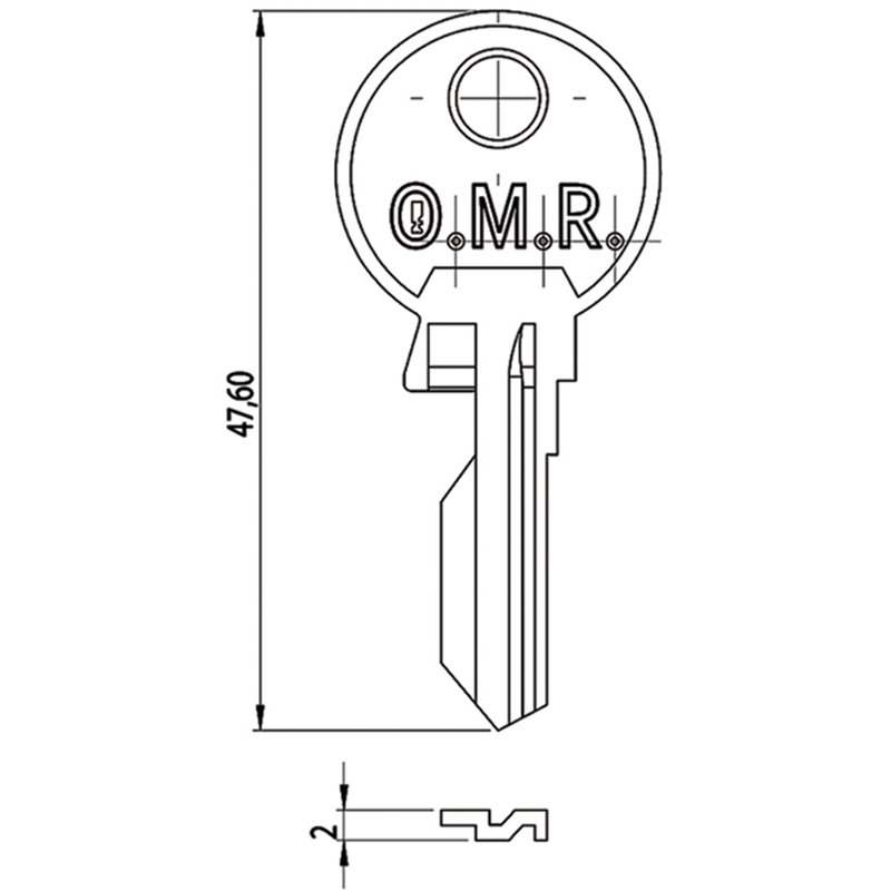 CHIAVI OMR N VALVOLE GAS SCHG05122