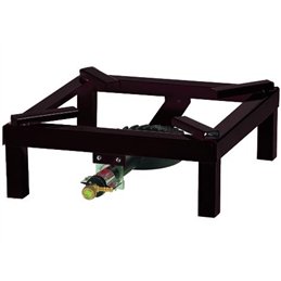 Fornellone gas 4 piedi cm.40x40 bruciatore GHISA