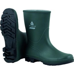 Stivali tronchetto in PVC verde