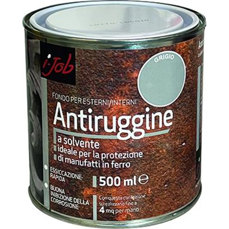 Gray solvent-based anti-rust primer
