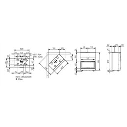 Monoblocco a Legna Moretti Design MONODESIGN 90 – 5 Stelle