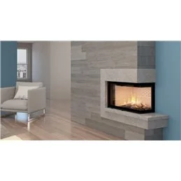 Moretti Design MONODESIGN 60 Wood Fireplace – 5-Star, Dual Opening