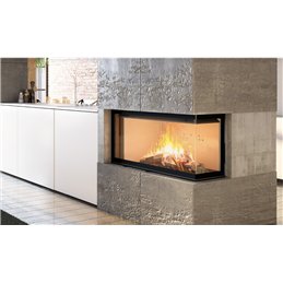 Moretti Design MONODESIGN 90 Wood Fireplace – 21 kW, 5-Star