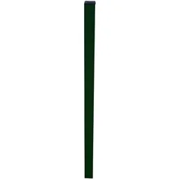 Vigor square post for fence panels – 50×50 mm – H 230 cm – Green RAL 6005