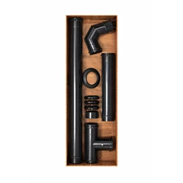 Kit installazione stufe a pellet Monofire Inox Aisi316 BLACK 