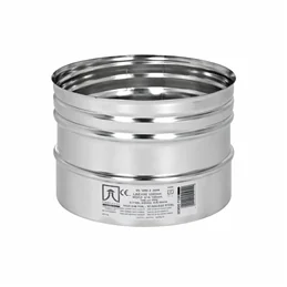 Giunzione MONO MASCHIO-FLESSIBILE per canna fumaria Flex INOX