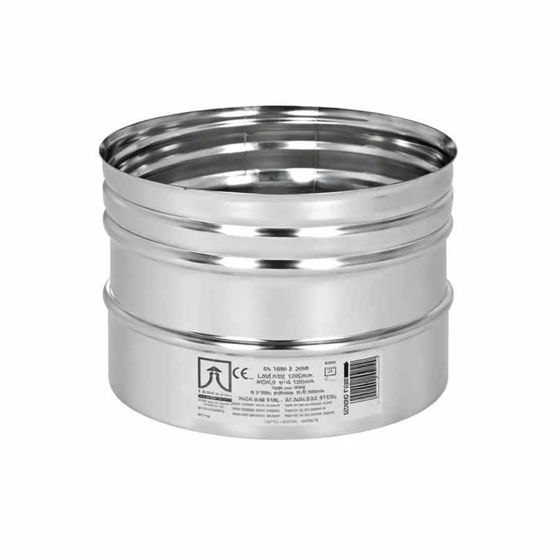 Giunzione MONO MASCHIO-FLESSIBILE per canna fumaria Flex INOX