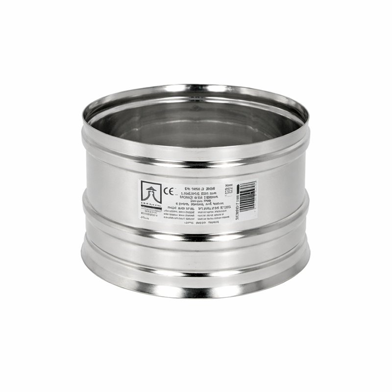 Mono-flexible female joint Flex Inox pipe for flue