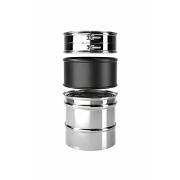 Giunzione MONO MASCHIO-FLESSIBILE a tenuta per canna fumaria Flex INOX