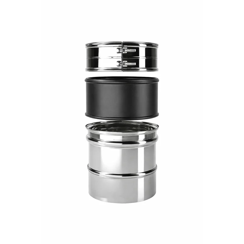 Giunzione MONO MASCHIO-FLESSIBILE a tenuta per canna fumaria Flex INOX