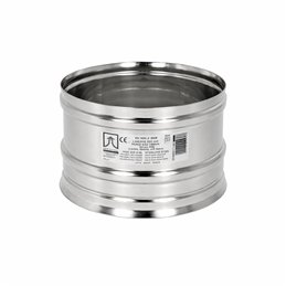 Mono-flexible female joint Flex Inox pipe for flue
