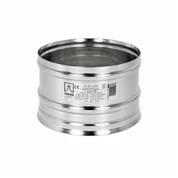 Giunzione MONO FEMMINA-FLESSIBILE per canna fumaria Flex INOX