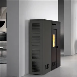 DUGLIA EP 9.1 kW pellet stove Caminetti Montegrappa, forced‑air and ductable