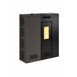Stufa a pellet DUGLIA EP 9,1 kW Caminetti Montegrappa, aria ventilata e canalizzabile