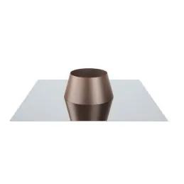 Faldale piano base alluminio KFBA ISO25 RUSTY Canna fumaria
