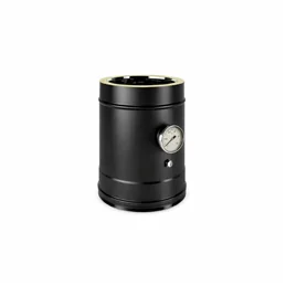 Smoke and temperature detection module N2IC ISO25 MATT BLACK Double wall flue