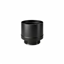 N2AR ISO25 MATT BLACK terminal weatherproof cap Double wall flue