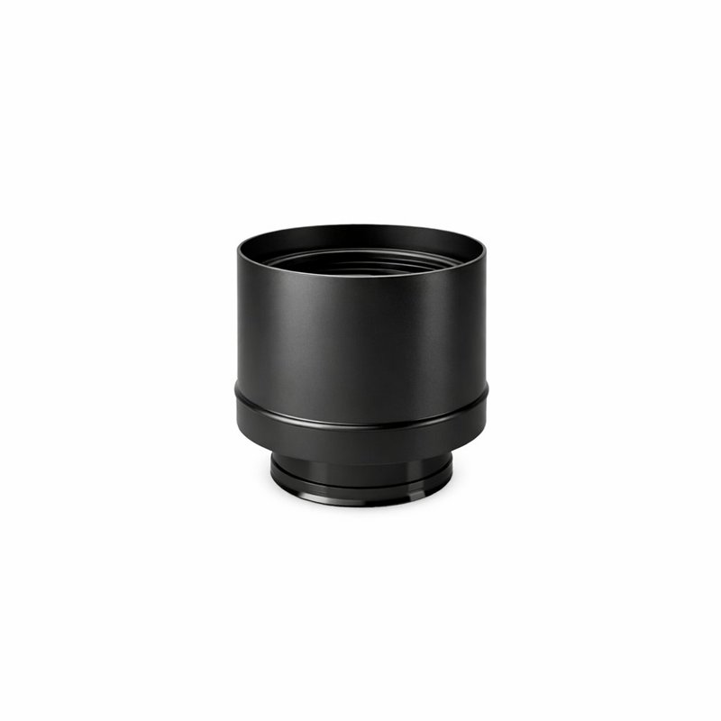 N2AR ISO25 MATT BLACK terminal weatherproof cap Double wall flue
