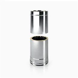 Telescopic tube double wall flue ISO25 De Marinis Inox