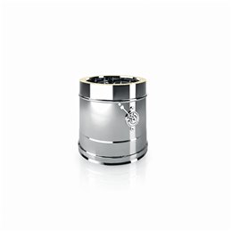Tubo con serranda I2T2S ISO25 INOX Canna fumaria doppia parete