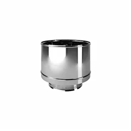 Cappello terminale antintemperie I2AR ISO25 INOX Canna fumaria doppia parete