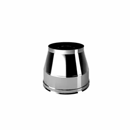 Cappello tronco-conico I2TO ISO25 INOX Canna fumaria doppia parete