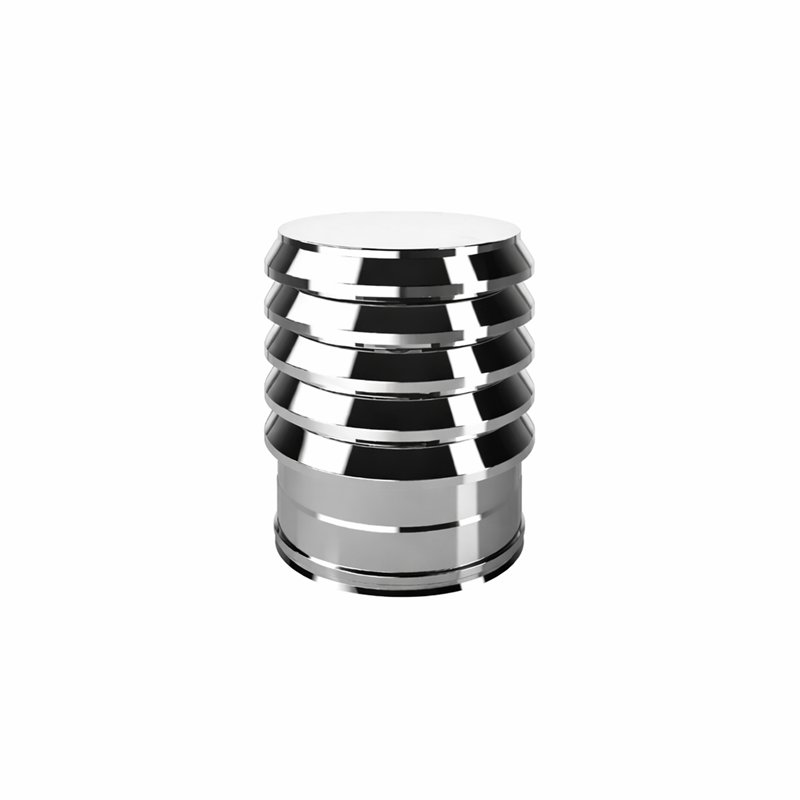 Double-walled chimney ring ISO25 De Marinis Inox