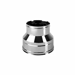 Double-mono junction double wall flue ISO25 De Marinis Inox