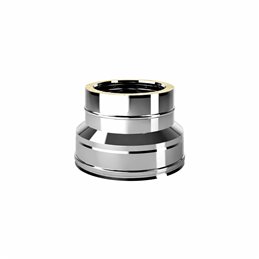 Reduction fitting I2RCDR ISO25 INOX Double wall flue