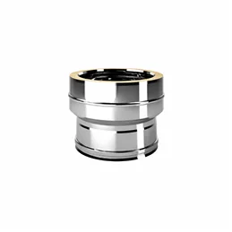 I2RCDA ISO25 INOX increase connection Double wall flue