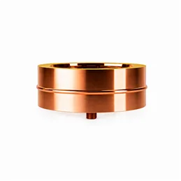 Double wall flue condensate drain cap ISO25 De Marinis Copper
