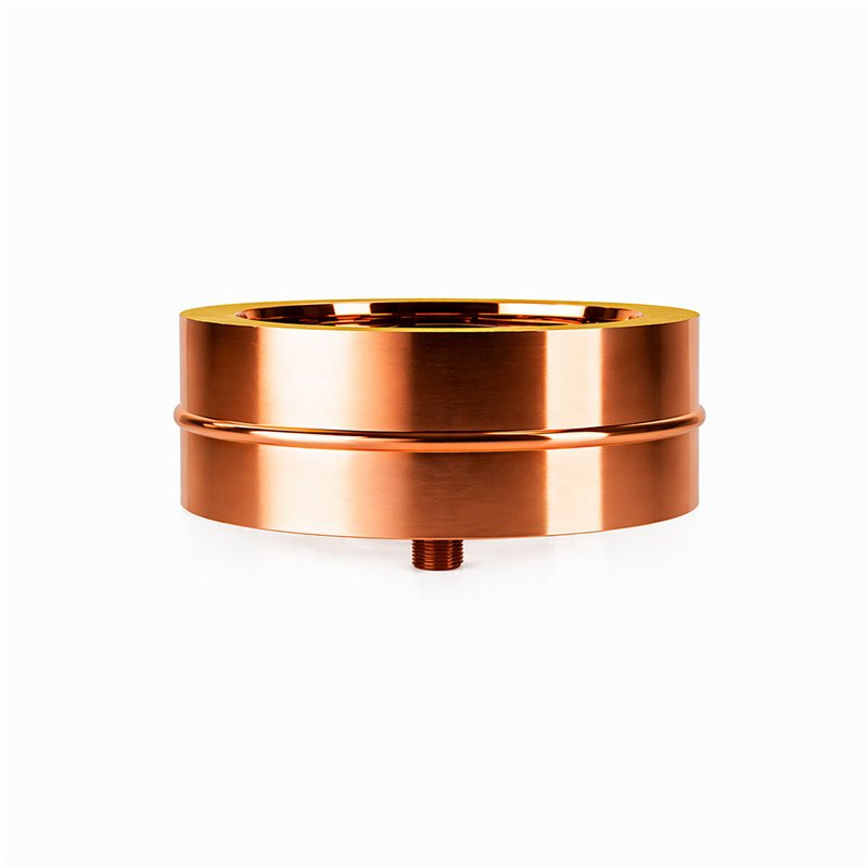 Double wall flue condensate drain cap ISO25 De Marinis Copper