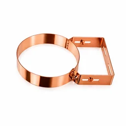 De Marinis copper flue adjustable wall support bracket