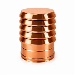 Double wall flue ring hat ISO25 De Marinis Copper