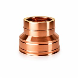 Double wall flue reduction connection ISO25 De Marinis Copper