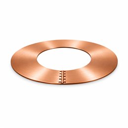De Marinis copper flue cover hole cover band