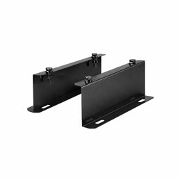 Coppia alette di supporto piastra base KCPC ISO25 RUSTY Canna fumaria doppia parete