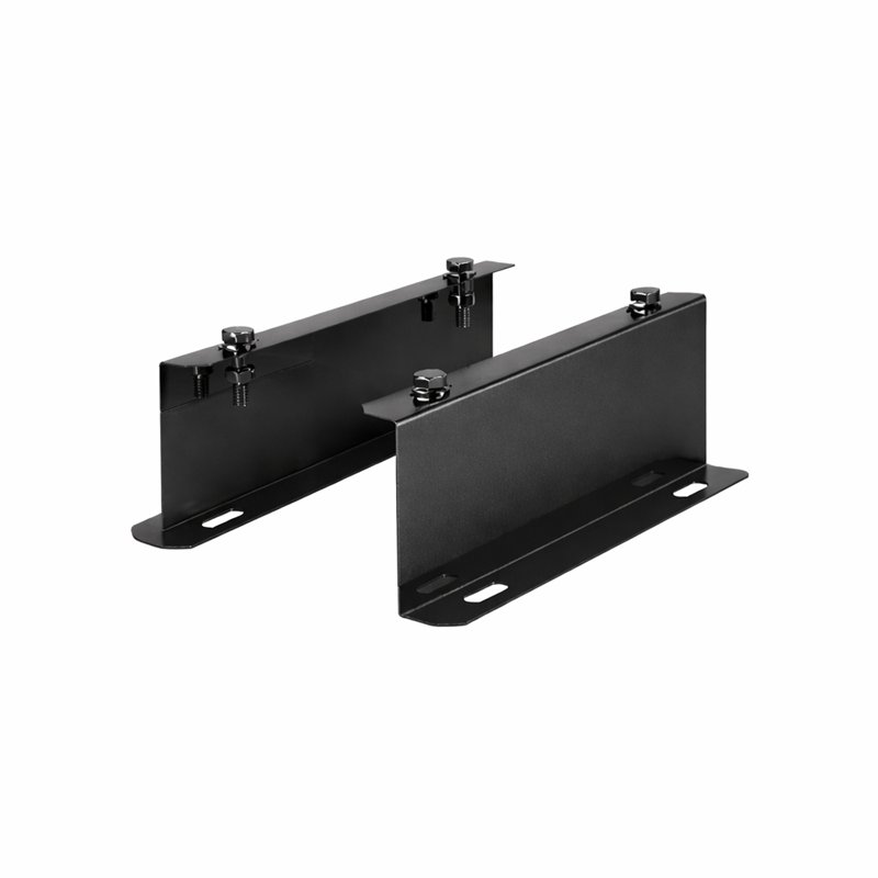 Coppia alette di supporto piastra base KCPC ISO25 RUSTY Canna fumaria doppia parete