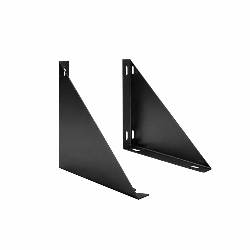 Pair of support fins for intermediate plate flue double wall ISO25 RUSTY De Marinis