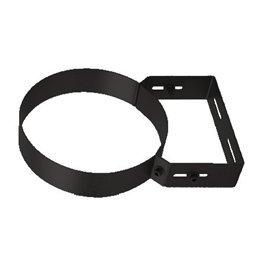 Staffa di supporto murale regolabile KSM ISO25 RUSTY Canna