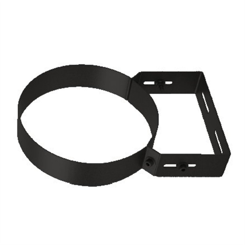Adjustable wall support bracket for double wall flue ISO25