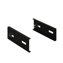 Extensions for wall bracket KCPR ISO25 RUSTY Double wall flue