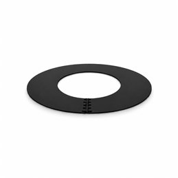 NCOFO MATT BLACK hole cover rosette Double wall chimney flue