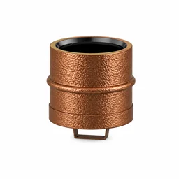 Tappo cieco con maniglia RM1TA ISO10 verniciato RAME MARTELLATO Canna fumaria doppia parete