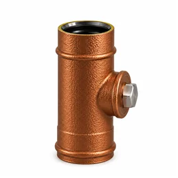 Modulo di ispezione RM1IT ISO10 verniciato RAME MARTELLATO Canna fumaria doppia parete