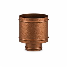 Terminal cap for weather protection RM1AR ISO10 HAMMERED COPPER Double wall flue