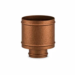 Terminal cap for weather protection RM1AR ISO10 HAMMERED COPPER Double wall flue